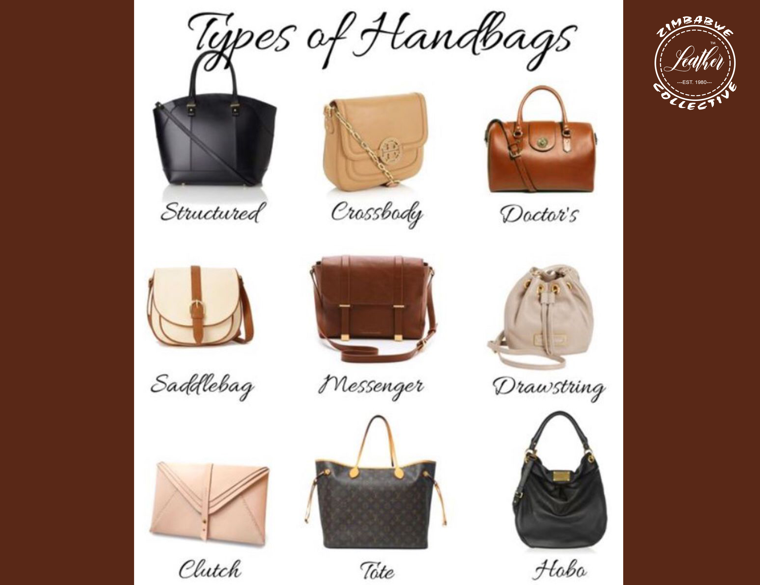 30 Types Of Purses | Types of Purse Styles | Types of Handbags With Names -  Handbags Names - - YouTube