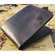 Men's full grain leather wallet - comes with an option for personalisation